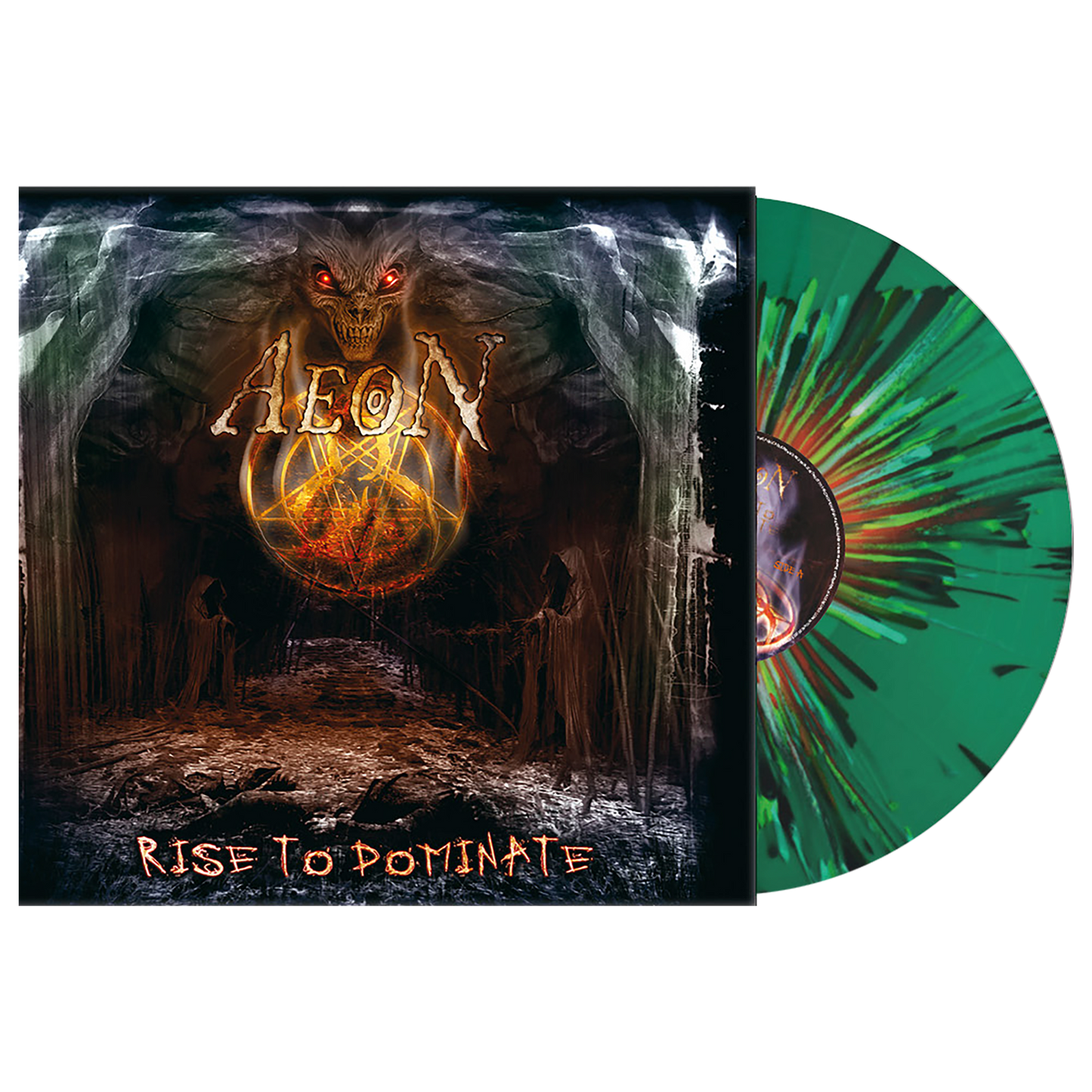 AEON (Rise To Dominate) Green Splatter Vinyl