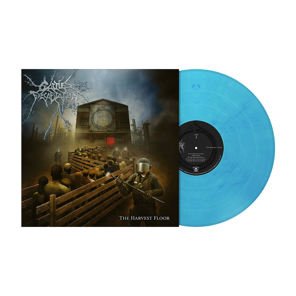 Cattle Decapitation (The Harvest Floor) Trans. Blue Marbled Vinyl