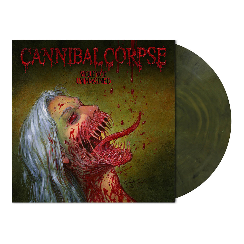 Cannibal Corpse (Violence Unimagined) Dark Olive Marbled Vinyl