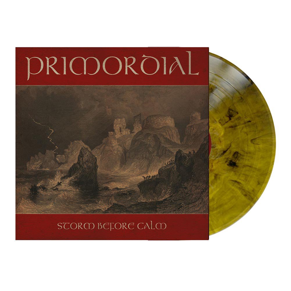 Primordial (Storm Before Calm) Olive/Black Marbled Vinyl