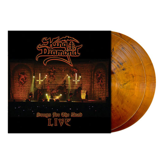 King Diamond (Songs For The Dead Live) 2xOrange-Brown/Black Marbled Vinyl