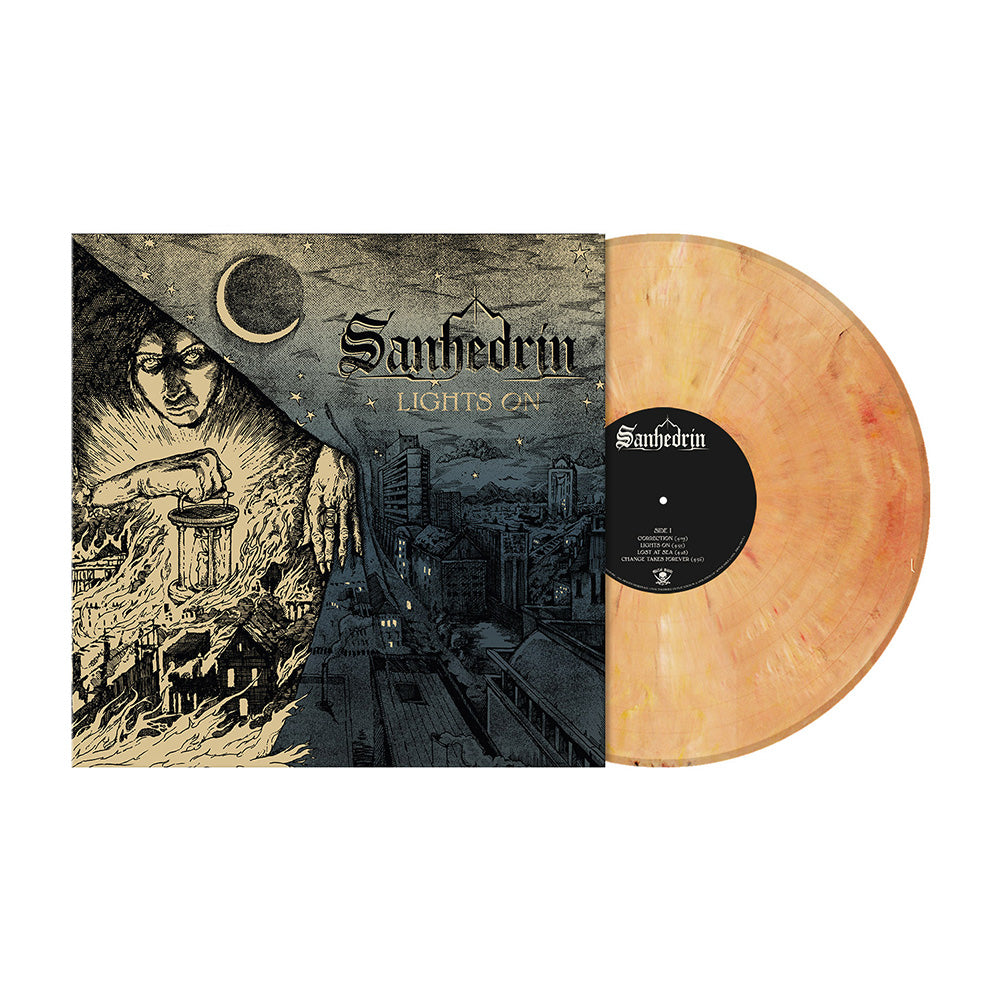 Sanhedrin (Lights On) Orange Red Brown Marbled Vinyl