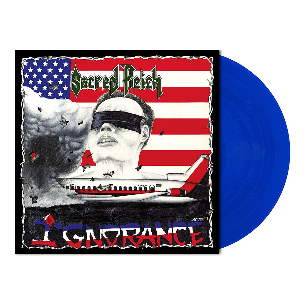 Sacred Reich (Ignorance) Trans. Cobalt Blue Marbled Vinyl