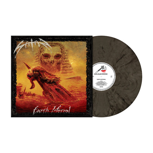 Satan (Earth Infernal) Clear Slate Grey Marbled Vinyl