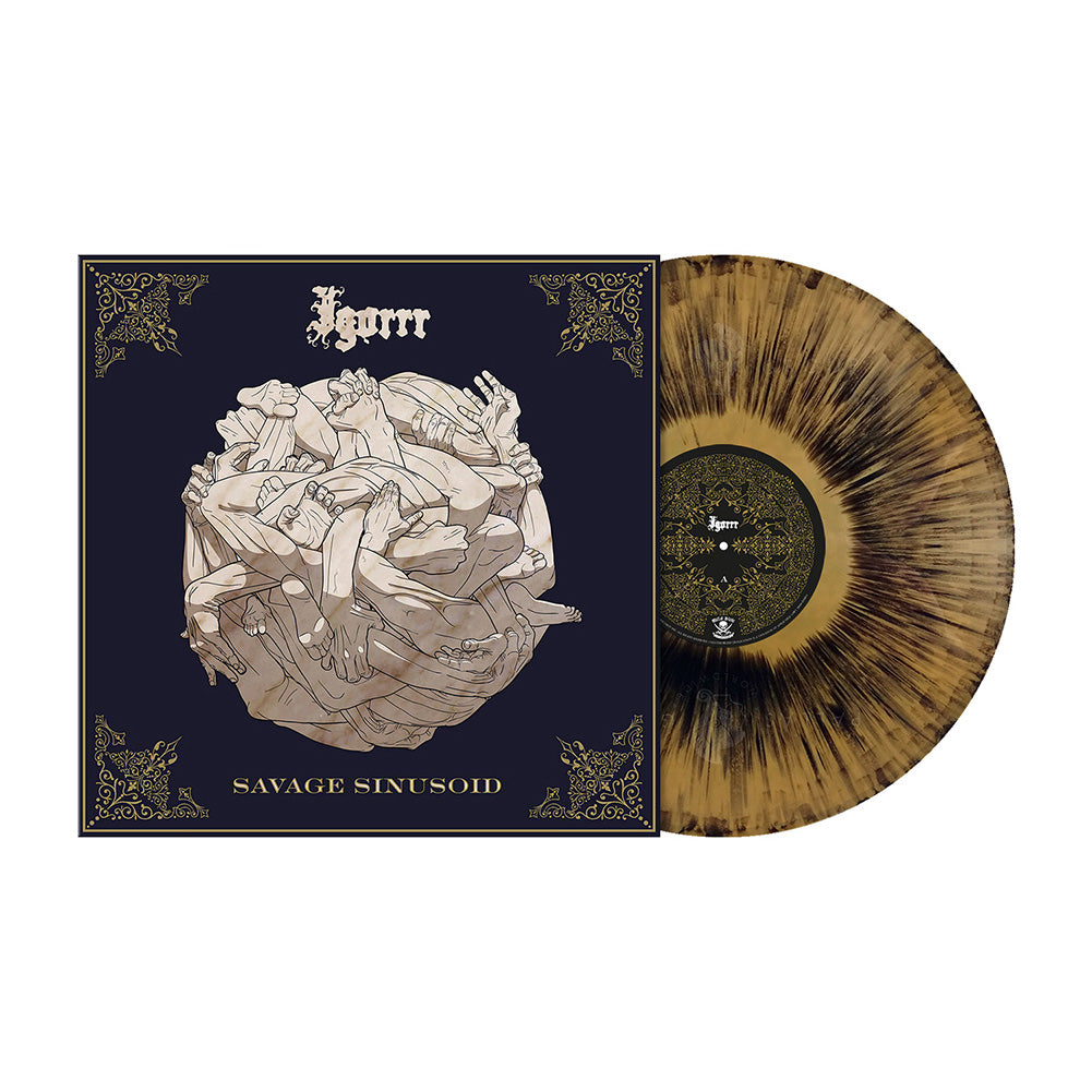 Igorrr (Savage Sinusoid) Gold/Black Dust Splatter Vinyl