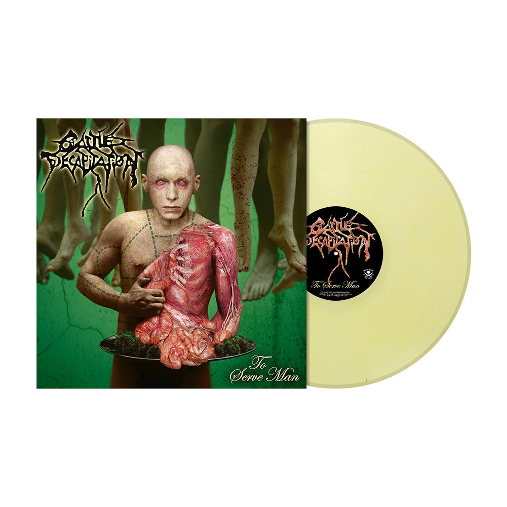 Cattle Decapitation (To Serve Man) Trans. Yellow Marbled Vinyl