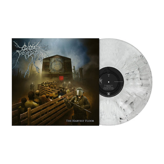 Cattle Decapitation (The Harvest Floor) White/Black Marbled Vinyl