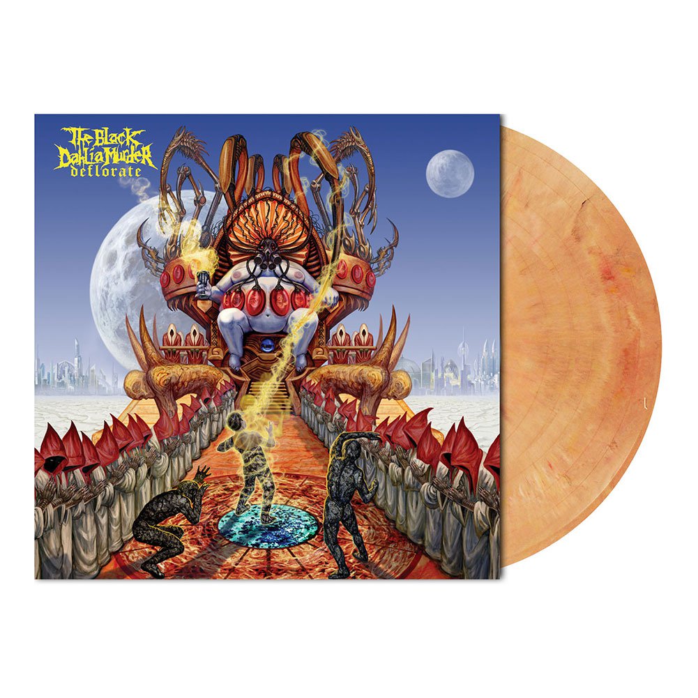 The Black Dahlia Murder (Deflorate) Pastel Orange/Beige Vinyl