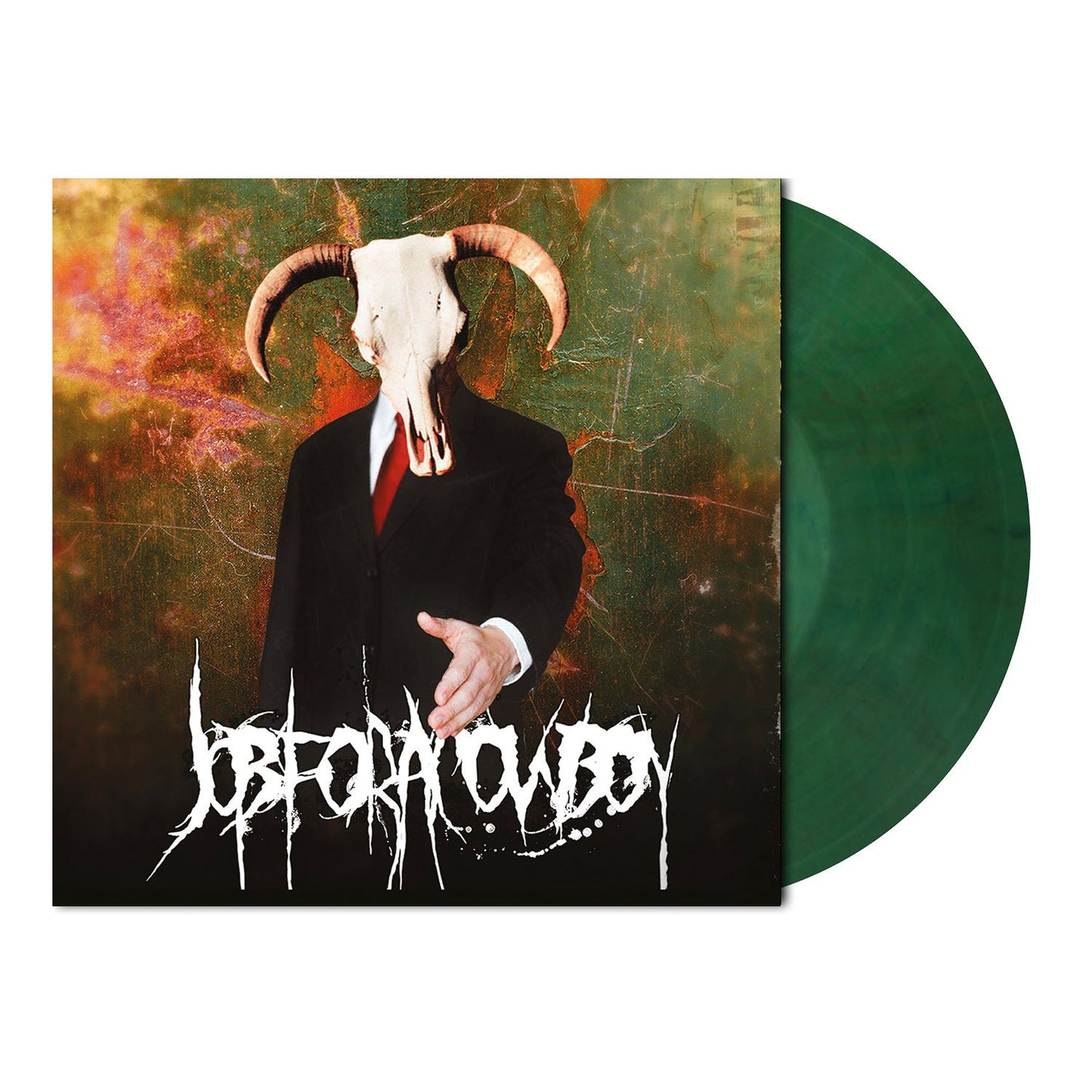 Job For A Cowboy (Doom) Clear/Forest-Green Marbled Vinyl