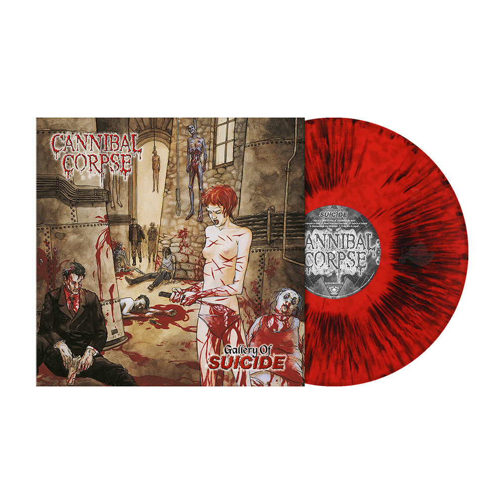 Cannibal Corpse (Gallery of Suicide) Red/Black Dust Vinyl