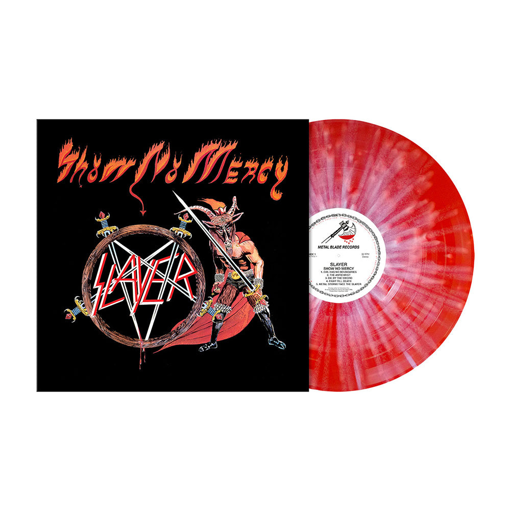 Slayer (Show No Mercy) Red/White Splatter Vinyl