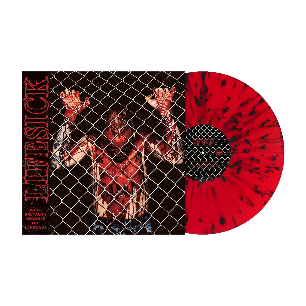 Lifesick (When Brutality Becomes the Language) Red/Black Splatter Vinyl
