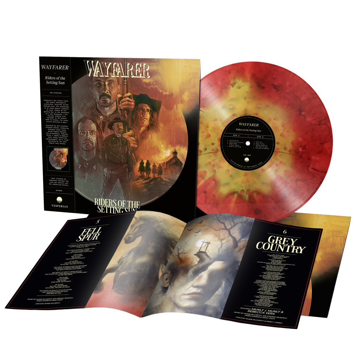 Wayfarer (Riders of the Setting Sun) High Noon Heat Vinyl
