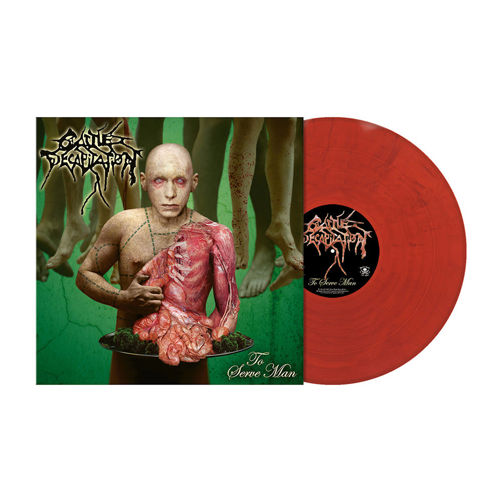 Cattle Decapitation (To Serve Man) Red Marbled Vinyl