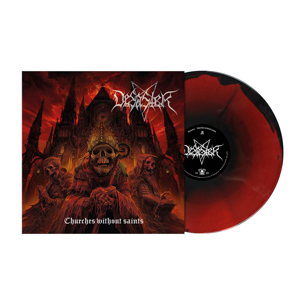 Desaster (Churches Without Saints) Dark Green/Red Melt Vinyl