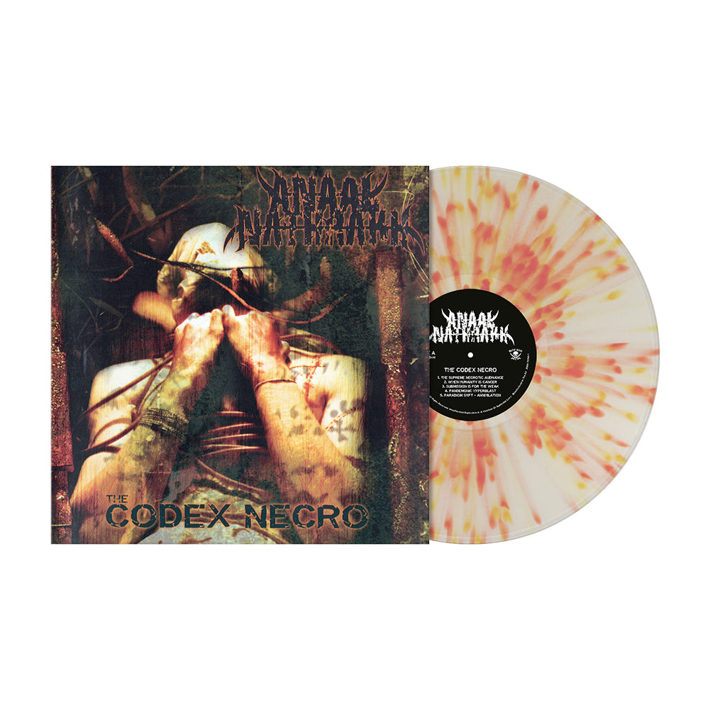 Anaal Nathrakh - The Codex Necro | Clear/Red/Yellow Splatter Vinyl ...