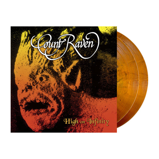 Count Raven (High On Infinity) 2xYellow Ochre Marbled Vinyl