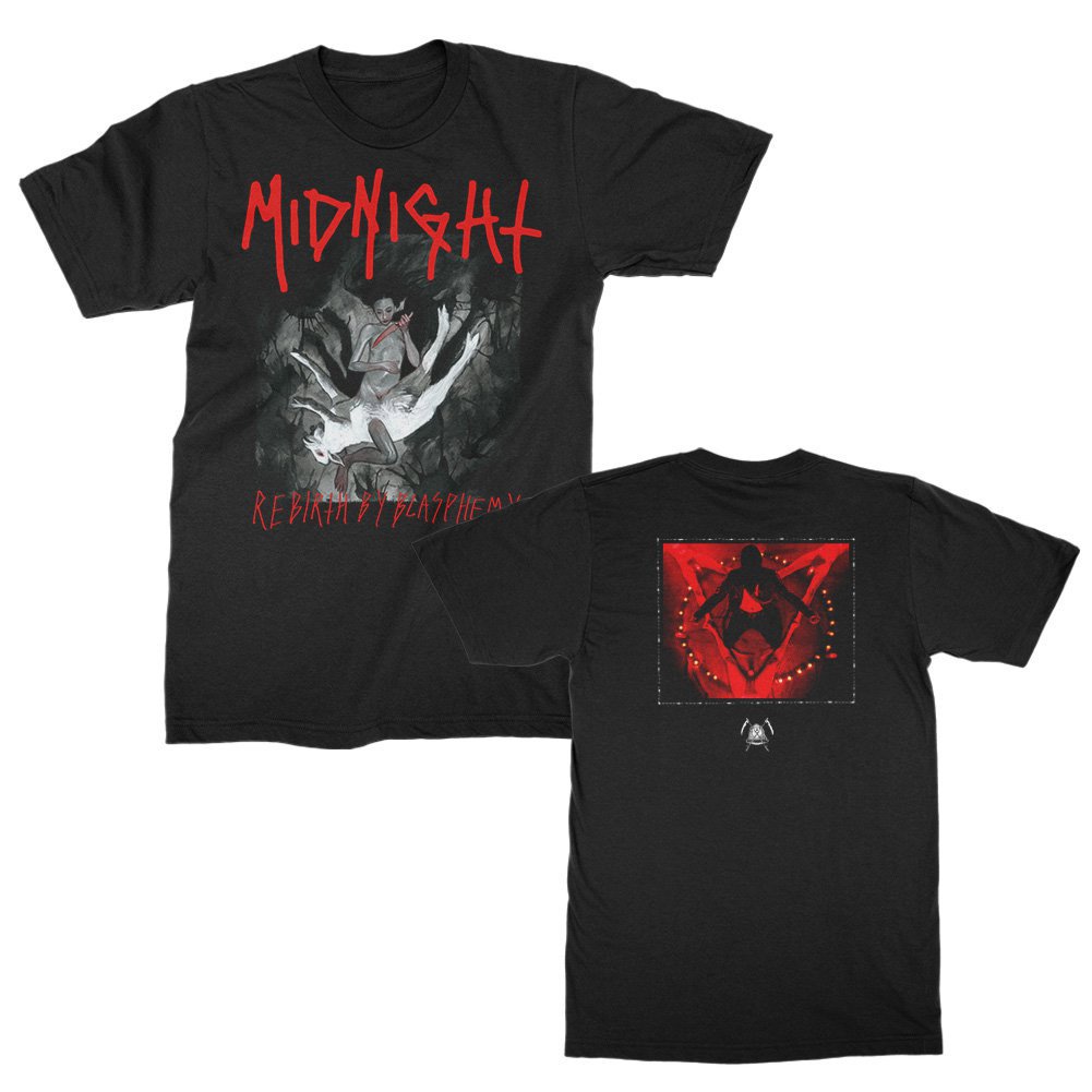 Midnight (Rebirth By Blasphemy Album) T-Shirt XL