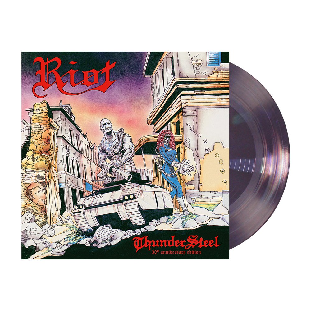 Riot (Thundersteel 30th Anniversary) Midnight Blue Purple Marbled Vinyl