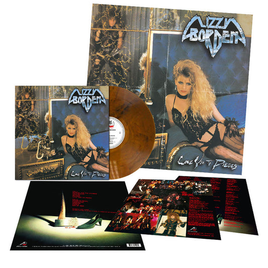 Lizzy Borden (Love You To Pieces) Golden Brown Marbled Vinyl