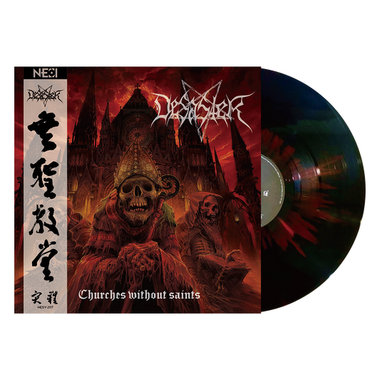 Desaster (Churches Without Saints) Black w/Red Splatter Vinyl