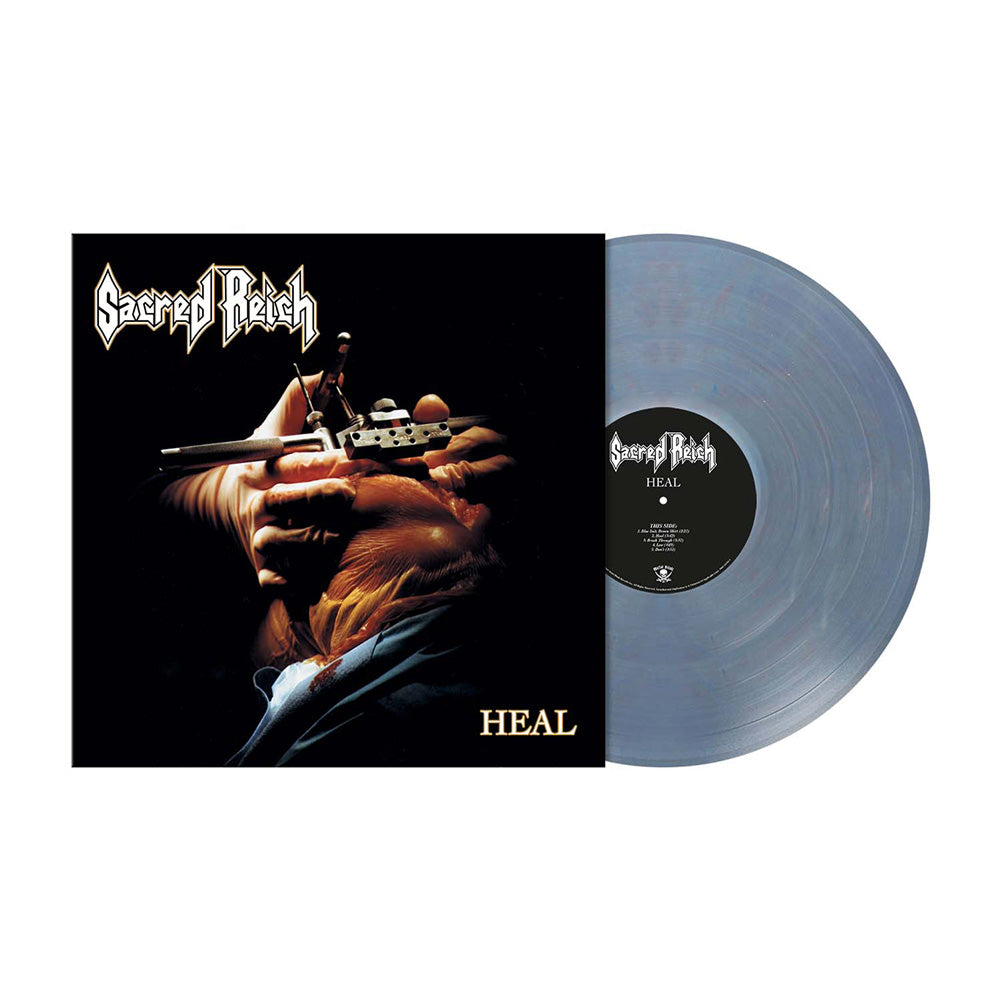 Sacred Reich (Heal) Trans. Steel-Blue Marbled Vinyl