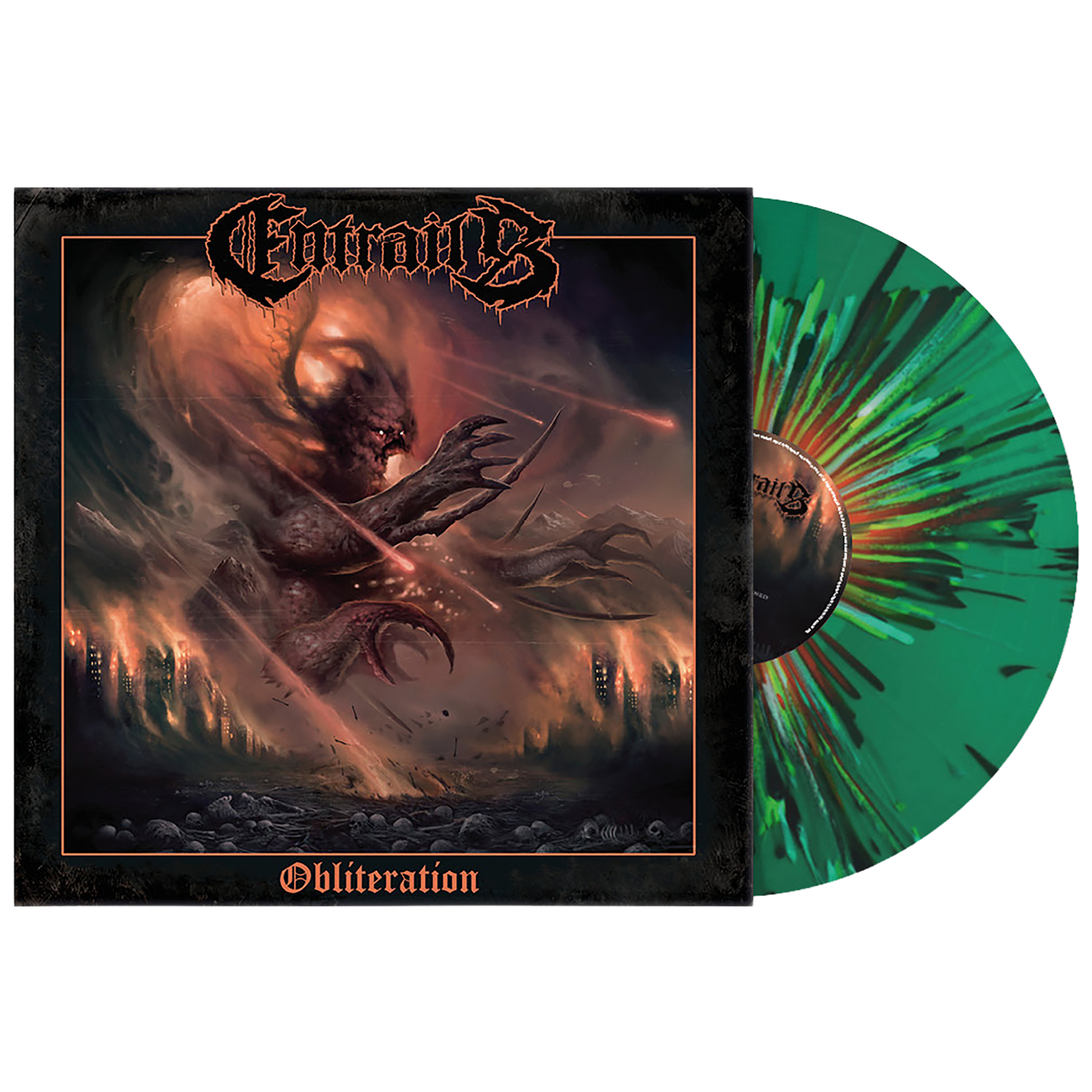 Entrails (Obliteration) Green Splatter Vinyl