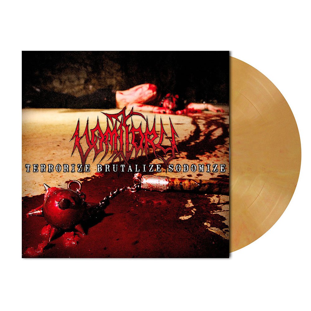 Vomitory (Terrorize Brutalize Sodomize) Ocher Marbled Vinyl