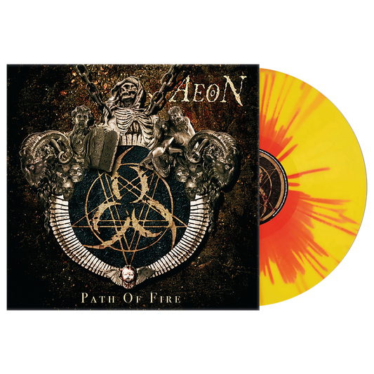 AEON (Path Of Fire) Red Yellow Splatter Vinyl