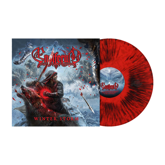 Ensiferum (Winter Storm) Red Opaque Blackdust Vinyl