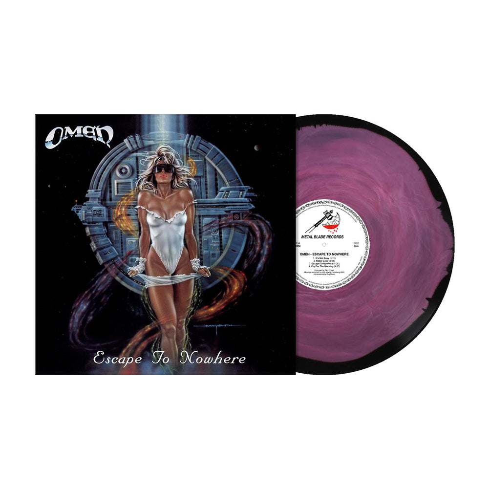 Omen (Escape To Nowhere) Lilac/Black Melt Vinyl