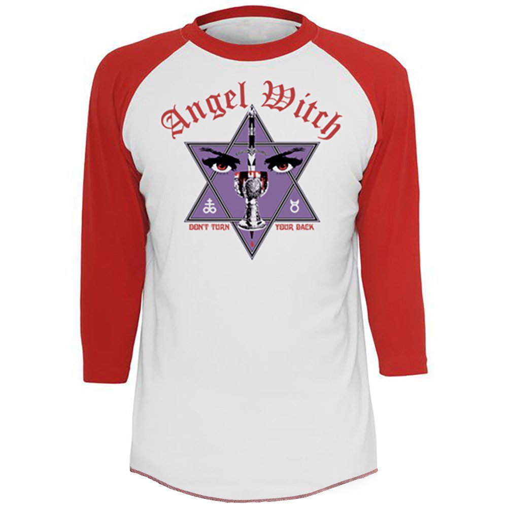 Angel Witch (Don't Turn Your Back) 3/4 Raglan Longsleeve 2X