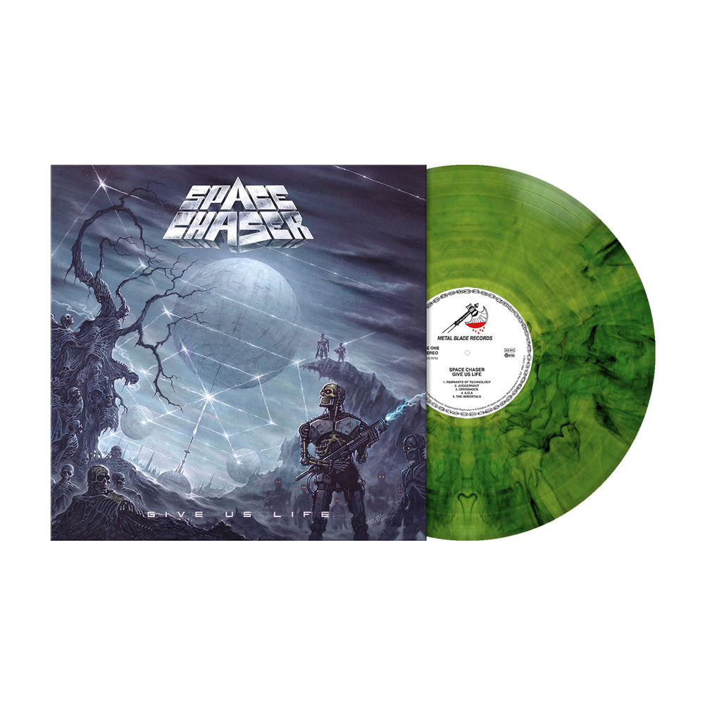 Space Chaser (Give Us Life) Leaf Green Marbled Vinyl