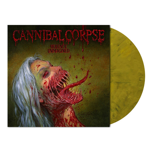 Cannibal Corpse (Violence Unimagined) Golden Ochre Marbled Vinyl