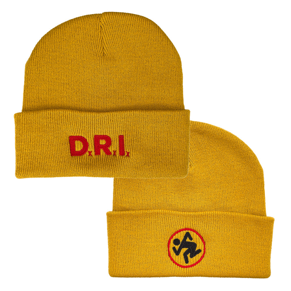 D.R.I. (Logo Gold) Beanie