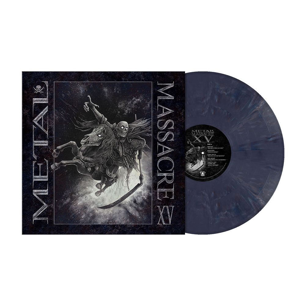 Various Artists (Metal Massacre XV) Night Blue Marbled Vinyl