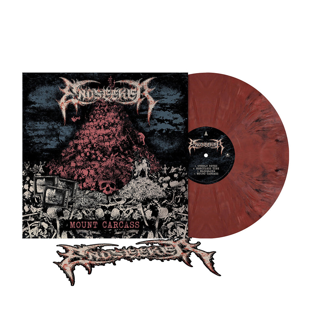 Endseeker (Mount Carcass) Brick Red Marbled Vinyl