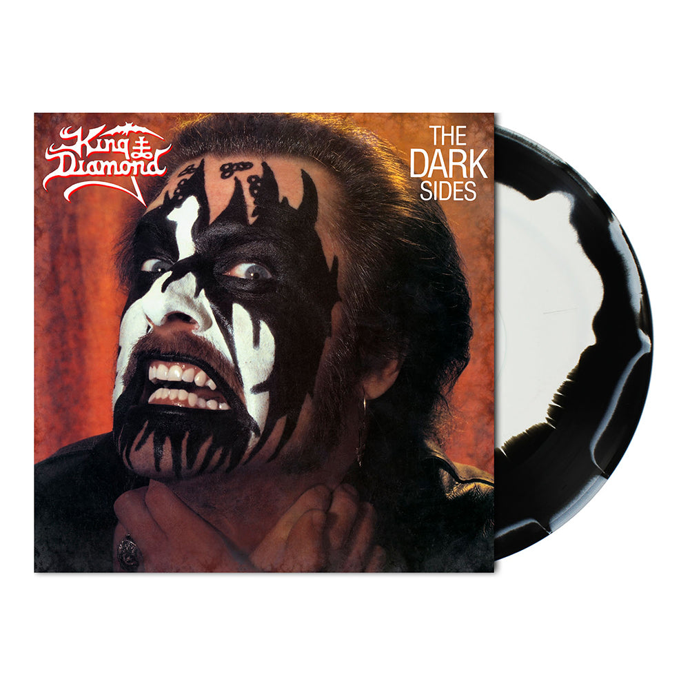 King Diamond (The Dark Sides) Black/White Melt Vinyl