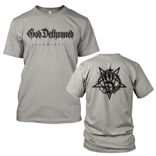 God Dethroned (Illuminati Grey) T-Shirt 2X