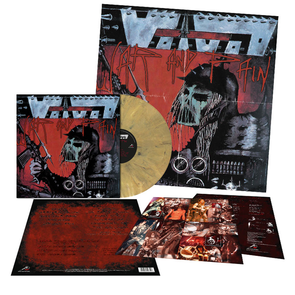 Voivod (War And Pain) Dead Gold Marbled Vinyl