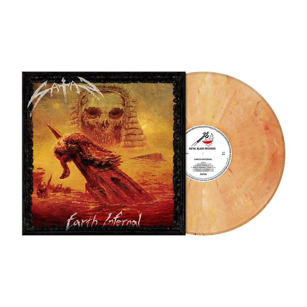 Satan (Earth Infernal) Orange Red Brown Marbled Vinyl