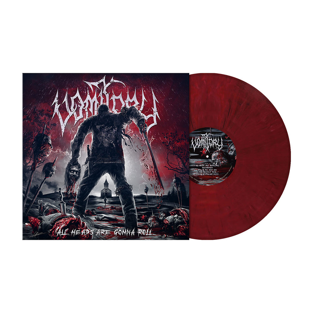 Vomitory (All Heads Are Gonna Roll) Crimson Red Vinyl