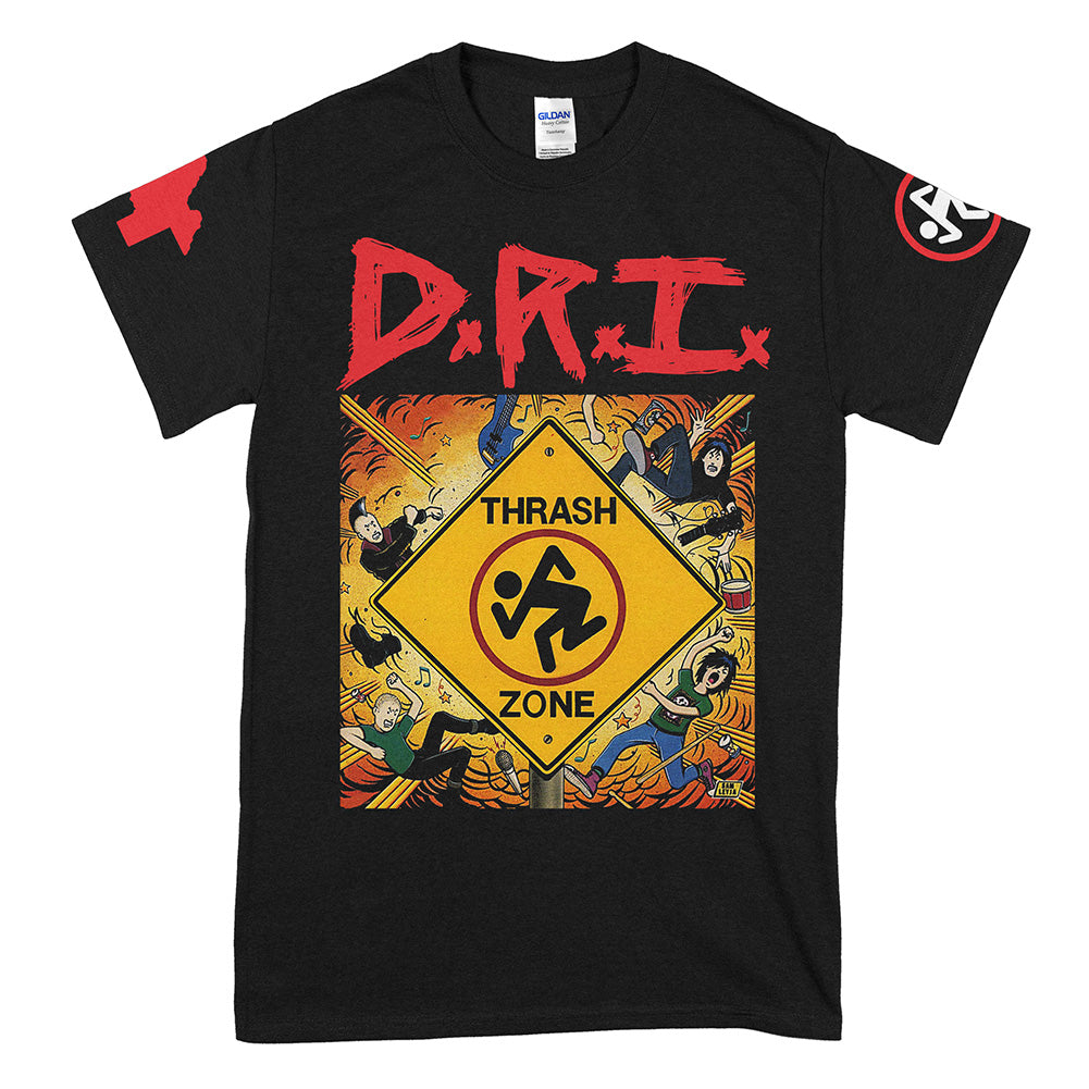 D.R.I. (Texas Thrashzone Black) T-Shirt 2X