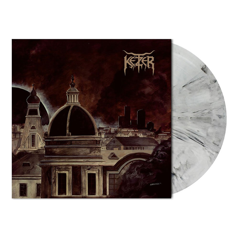 Ketzer (Endzeit Metropolis) Light Grey/Black Marbled Vinyl