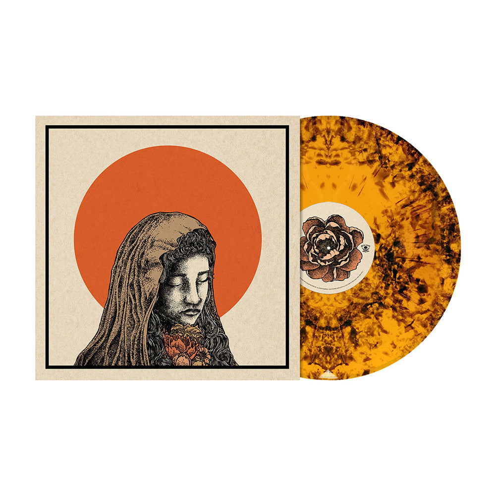 Kardashev (The Baring of Shadows) Orange/Black Dust Splatter Vinyl