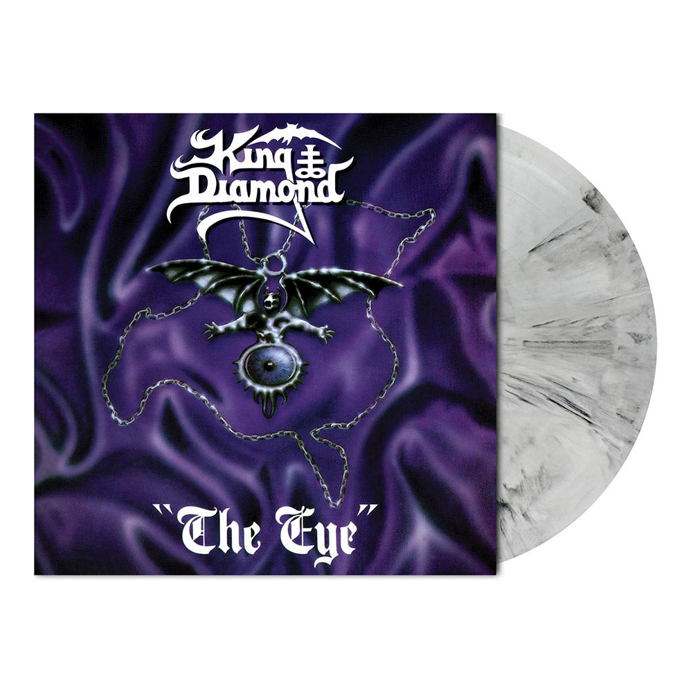 King Diamond (The Eye) White/Black Marbled Vinyl