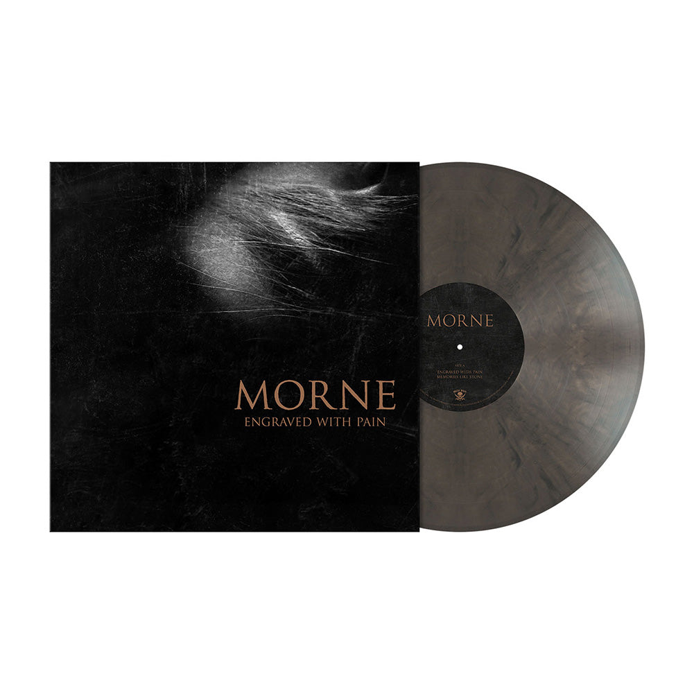 Morne (Engraved With Pain) Clear/Black Marbled Vinyl