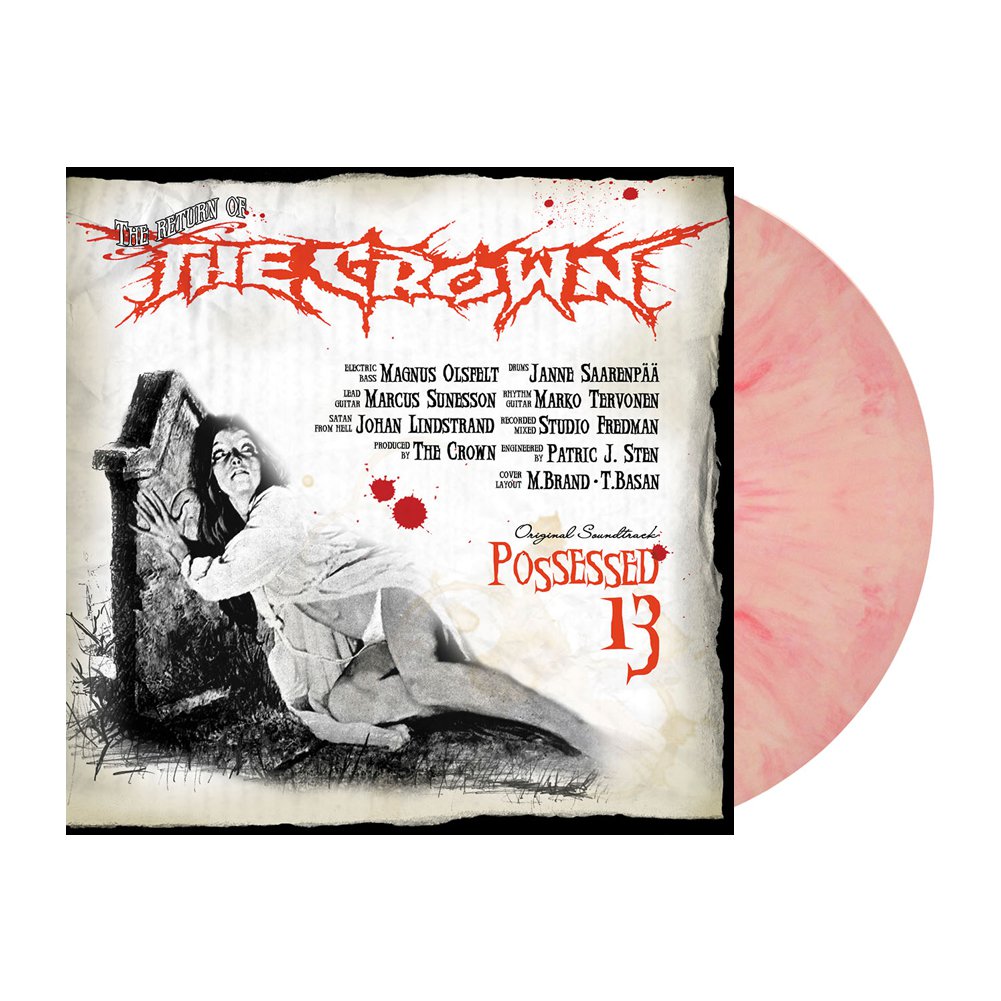 The Crown (Possessed 13) White/Red Marbled Vinyl