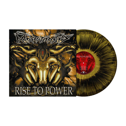 Monstrosity (Rise to Power) Metallic Gold Black Dust Vinyl