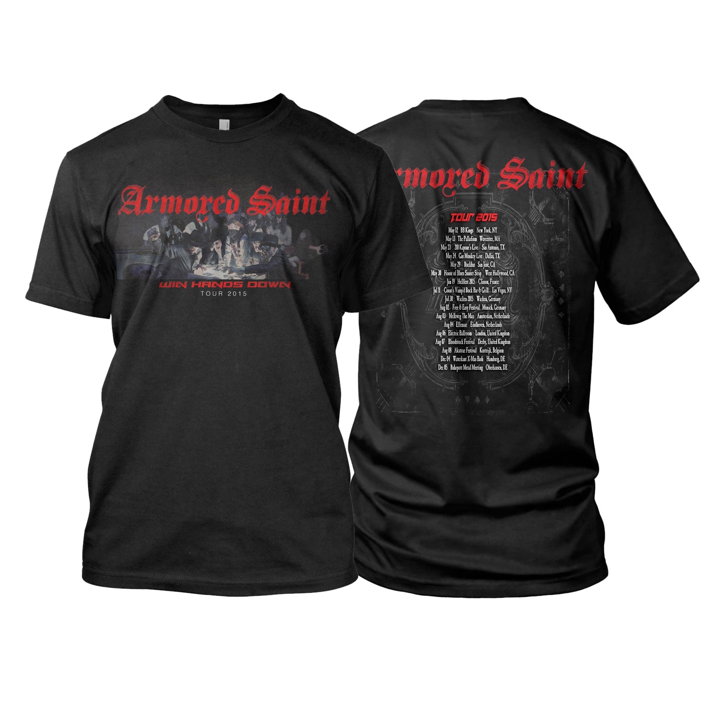 Armored Saint (Win Hands Down Tour) T-Shirt 2X